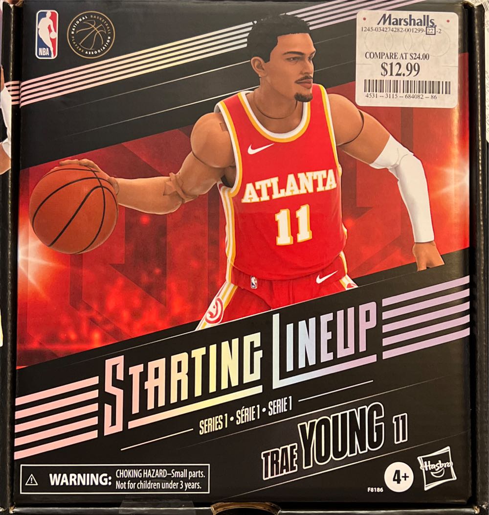 Starting Lineup Trae Young - Hasbro (NBA Starting Lineup) action figure collectible [Barcode 5010996129390] - Main Image 1