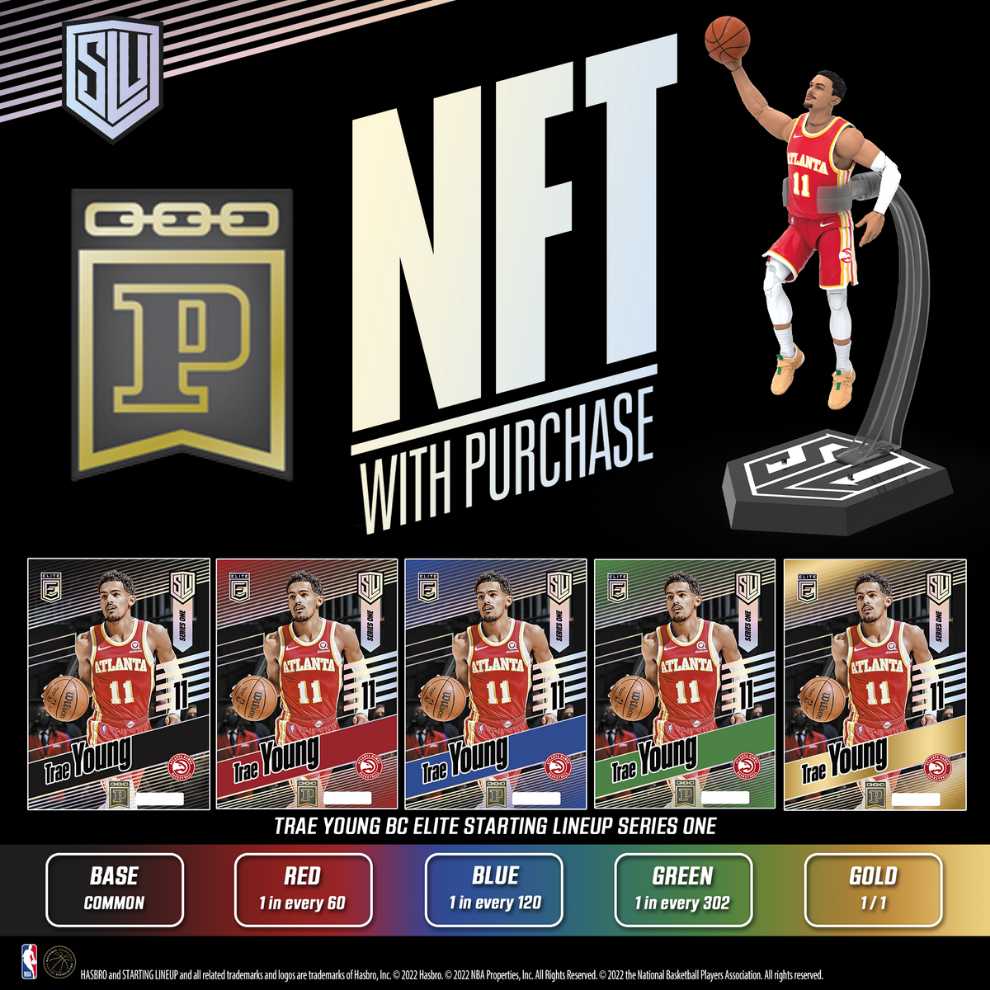Starting Lineup Trae Young - Hasbro (NBA Starting Lineup) action figure collectible [Barcode 5010996129390] - Main Image 4