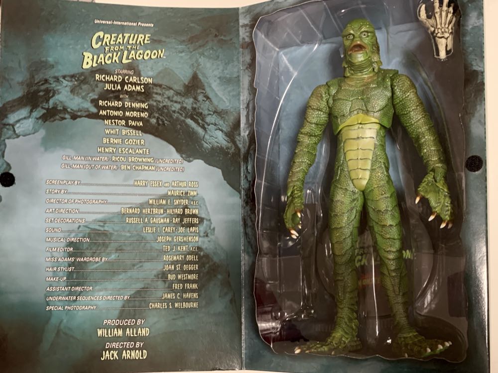 Universal Studios Monsters 12”: The CREATURE - Sideshow Collectibles (The Creature from the Black Lagoon) action figure collectible [Barcode 747720201910] - Main Image 2