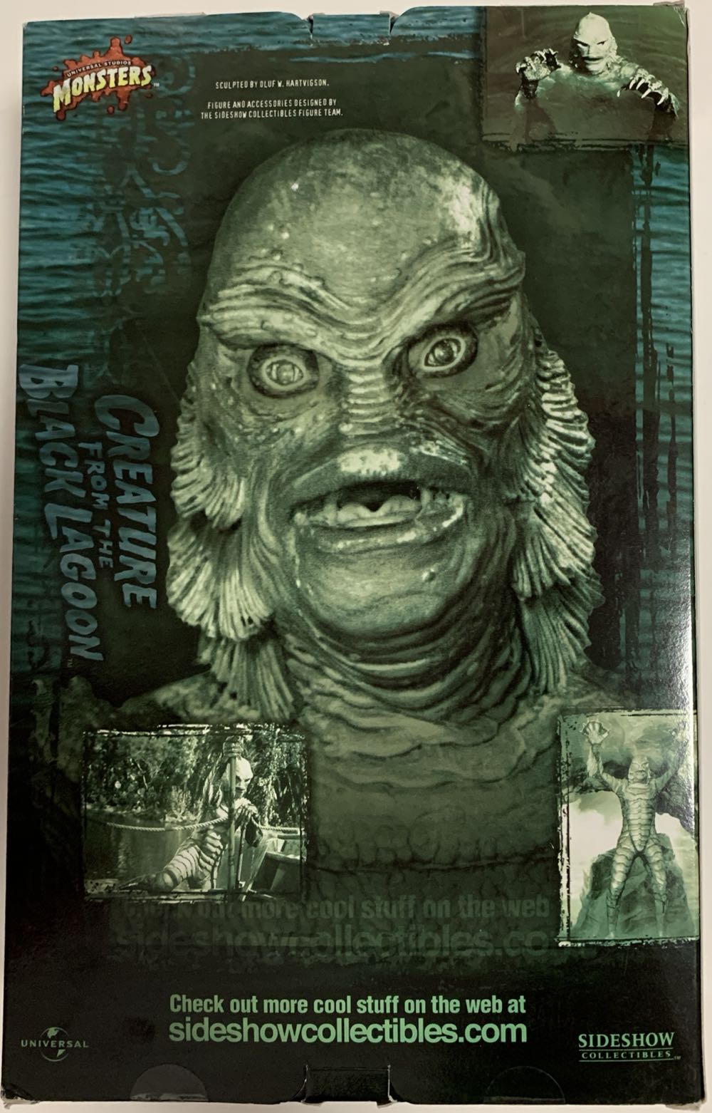 Universal Studios Monsters 12”: The CREATURE - Sideshow Collectibles (The Creature from the Black Lagoon) action figure collectible [Barcode 747720201910] - Main Image 4