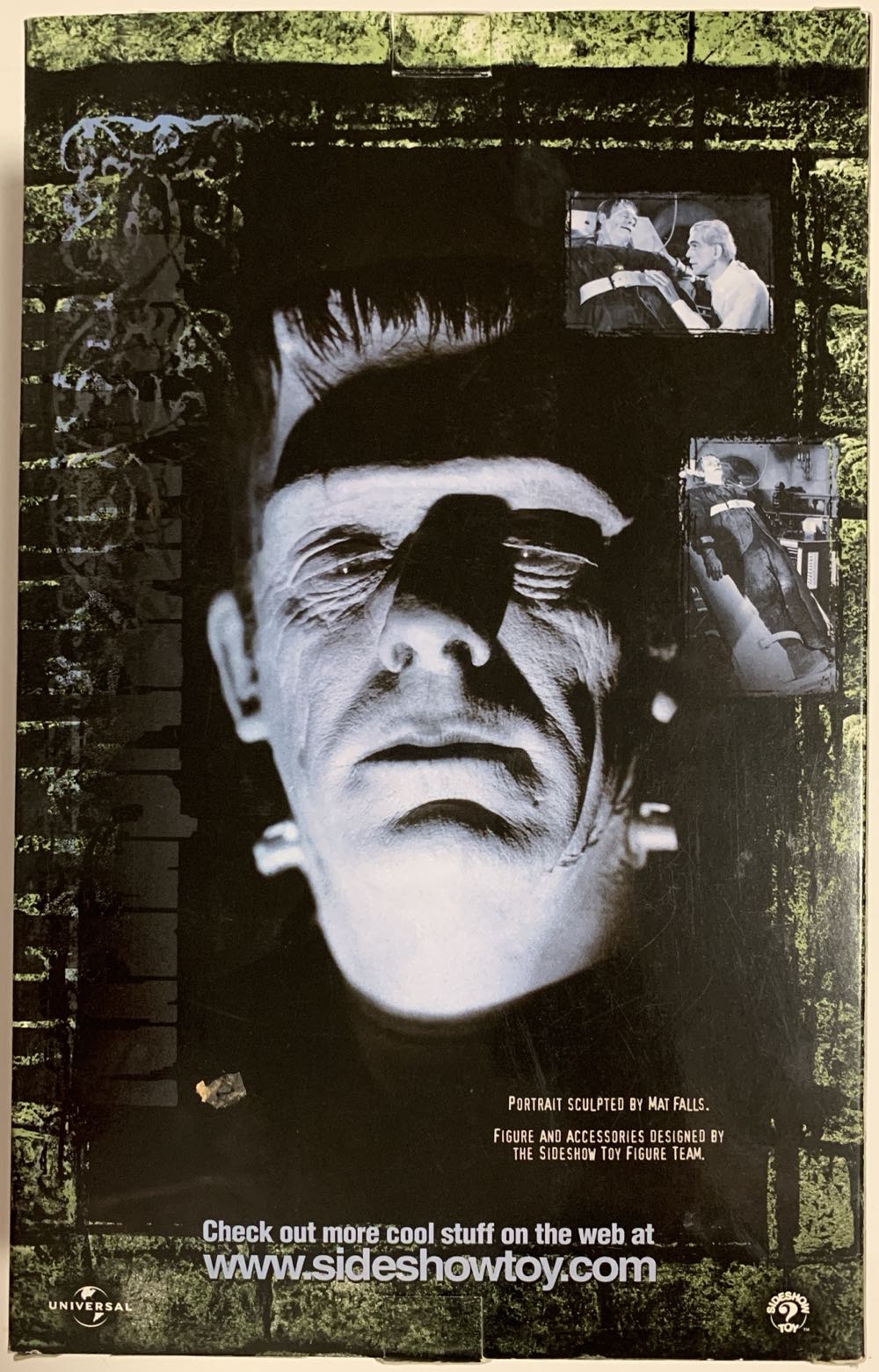 Monsters House Of Frankenstein - Monster - Sideshow Toy action figure collectible [Barcode 747720180598] - Main Image 3