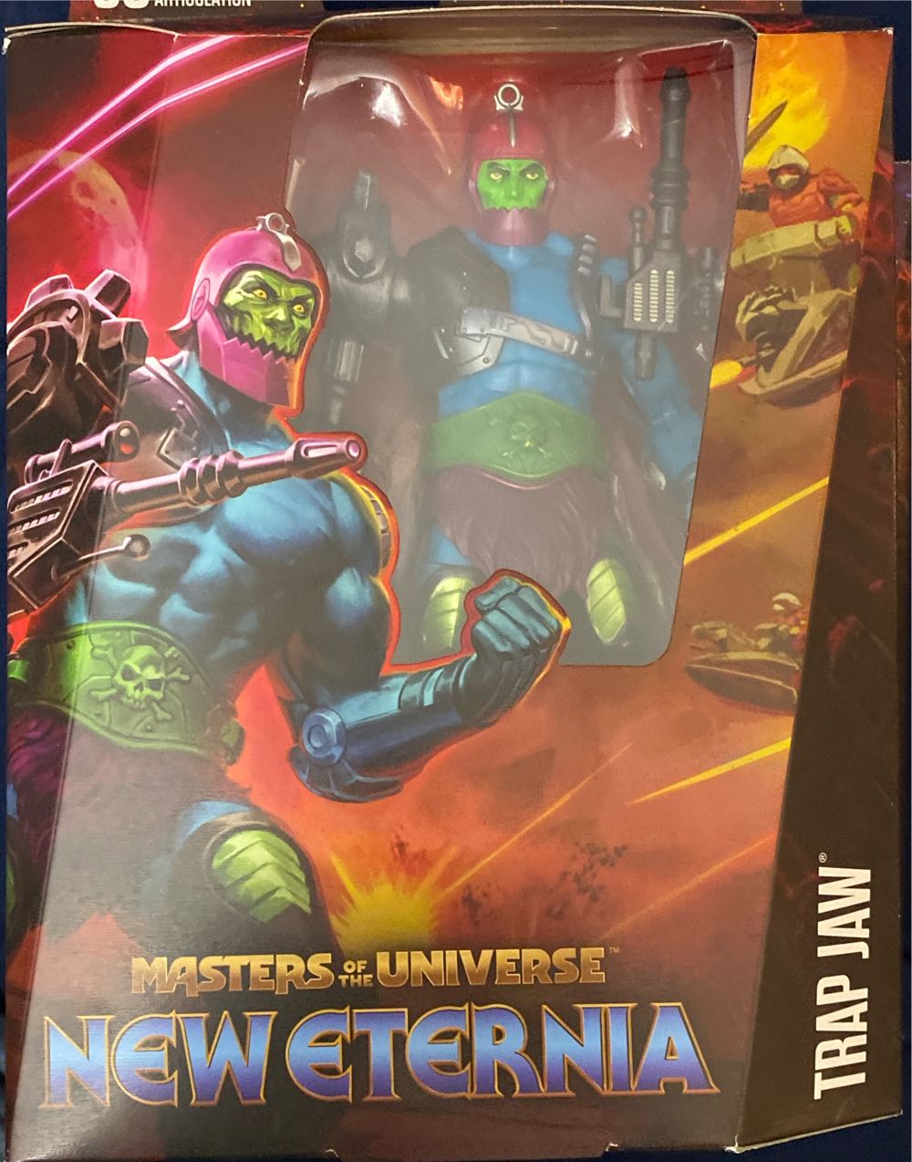 Masters Of The Universe Trapjaw - Mattel (Masters of the Universe: New Eternia) action figure collectible [Barcode 194735243556] - Main Image 2