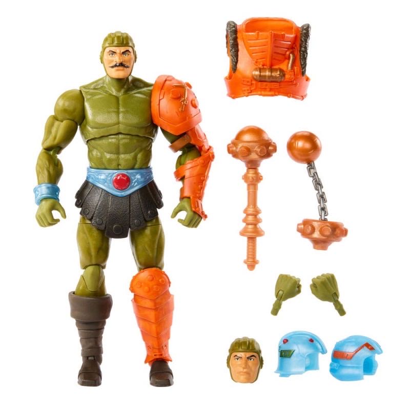 Man-At-Arms - Mattel (Masters of the Universe: Masterverse) action figure collectible [Barcode 194735243563] - Main Image 2