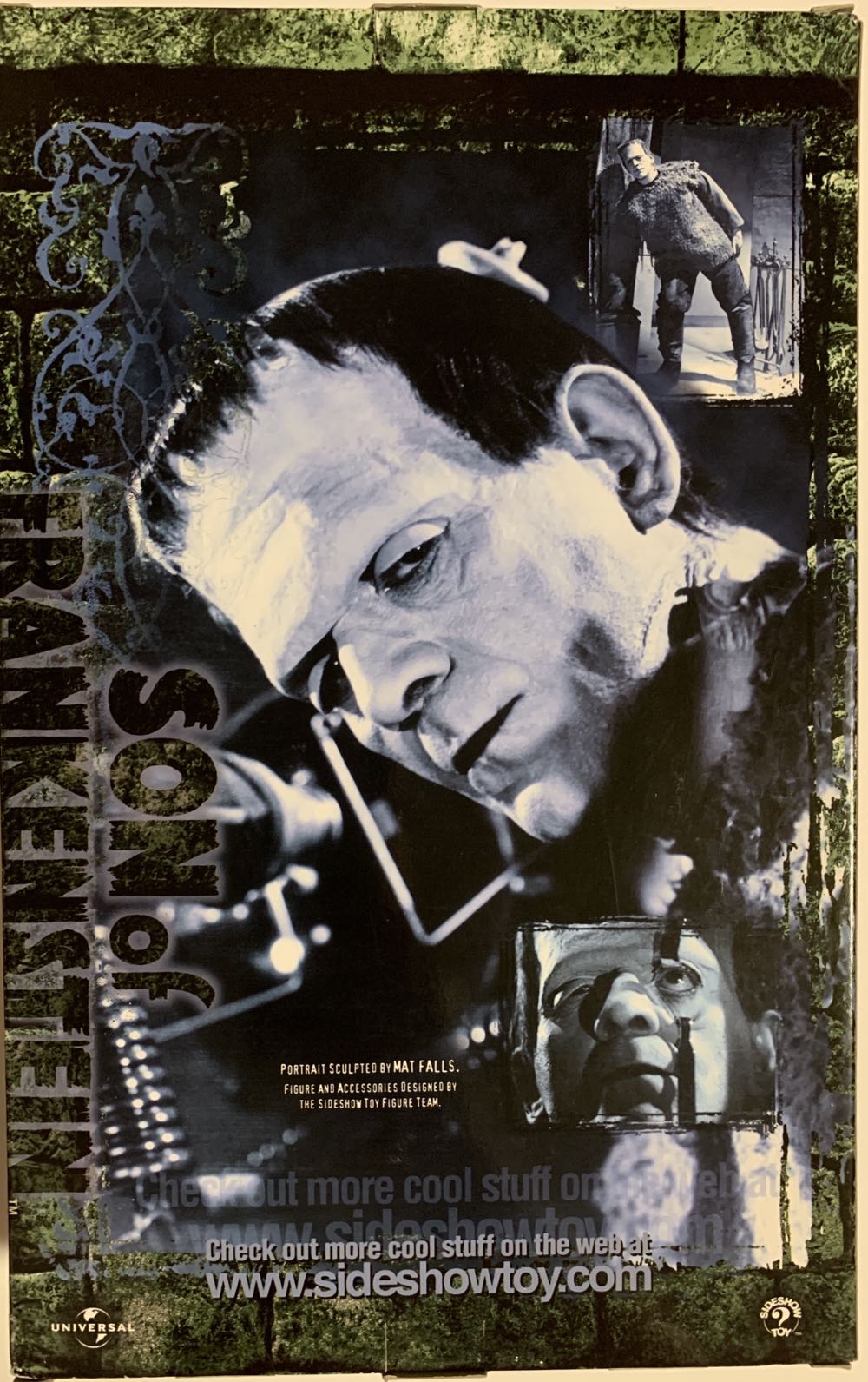 Monsters Son of Frankenstein Boris Karloff - Sideshow Toy action figure collectible [Barcode 747720203495] - Main Image 3