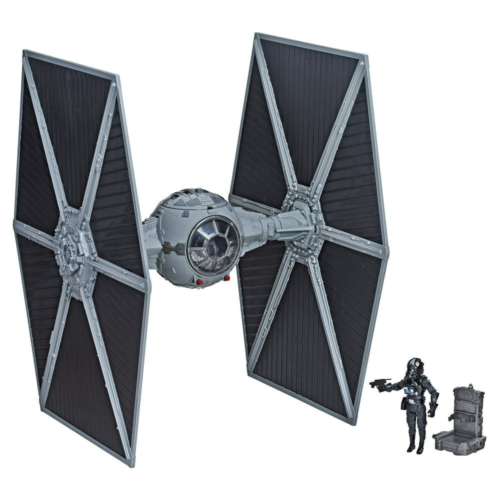 Imperial Tie Fighter with Pilot - Hasbro (Star Wars) action figure collectible - Main Image 1