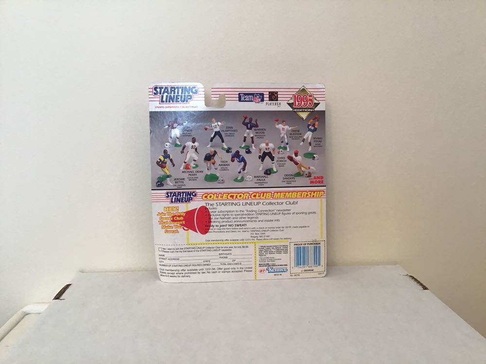 Jeff George - Kenner action figure collectible - Main Image 2