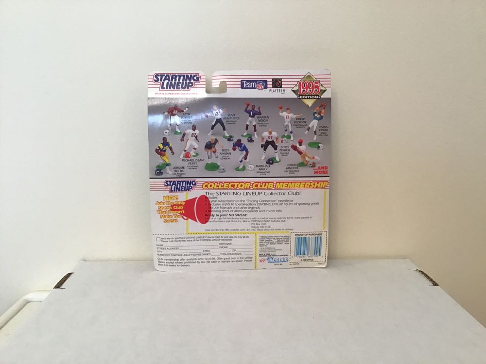 Jeff George - Kenner action figure collectible - Main Image 2