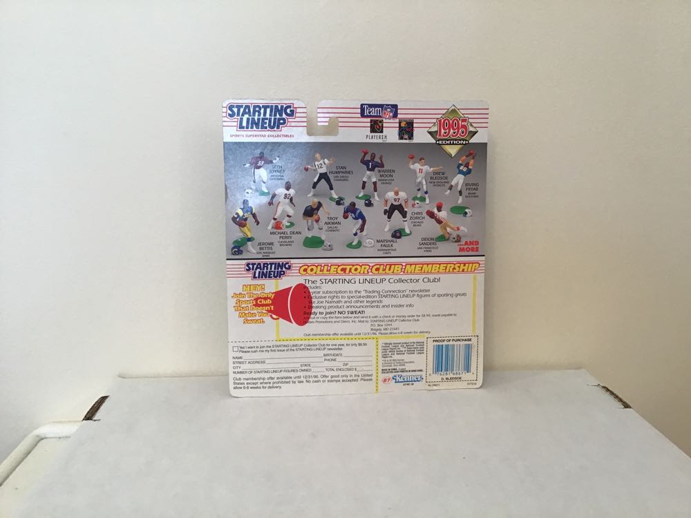 Drew Bledsoe - Kenner action figure collectible - Main Image 2