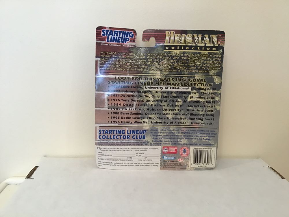 Archie Griffin - Kenner (Heisman Collection) action figure collectible - Main Image 2