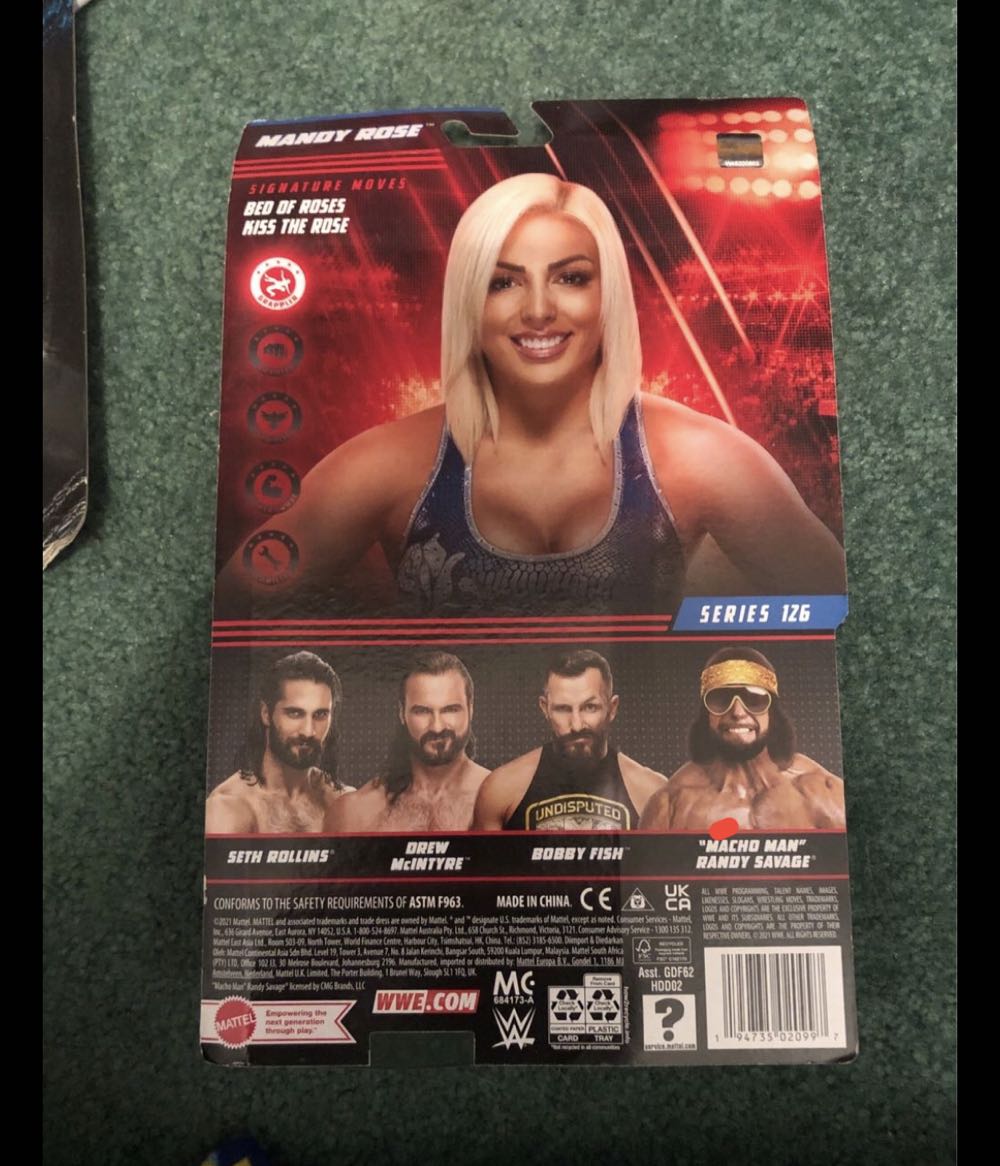 Mandy Rose Series 126 (Basic)  action figure collectible - Main Image 2