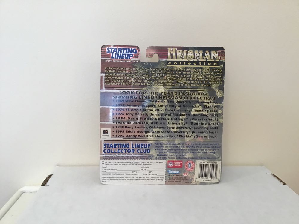 Eddie George - Kenner (Heisman Collection) action figure collectible - Main Image 2