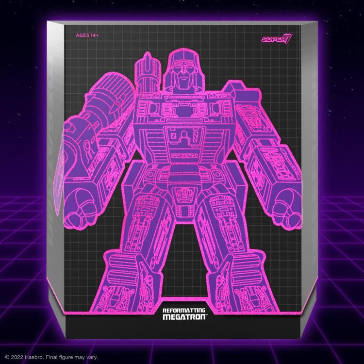 Reformatting Megatron - Super7 (Ultimates!) action figure collectible - Main Image 4