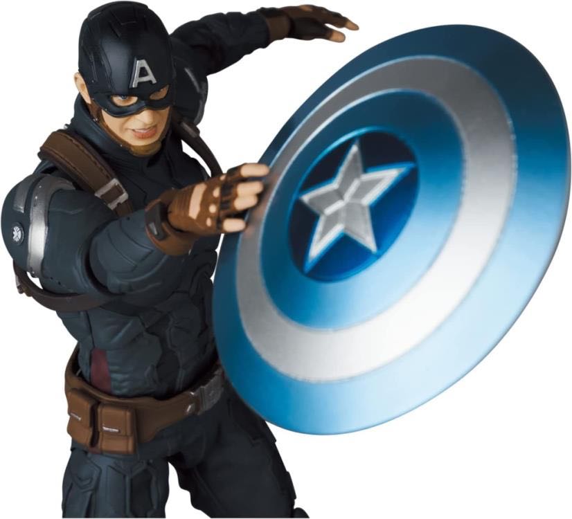 Captain America (Stealth Suit) : The Winter Soldier - Medicom Toy - MAFEX (Marvel (MCU)) action figure collectible - Main Image 2