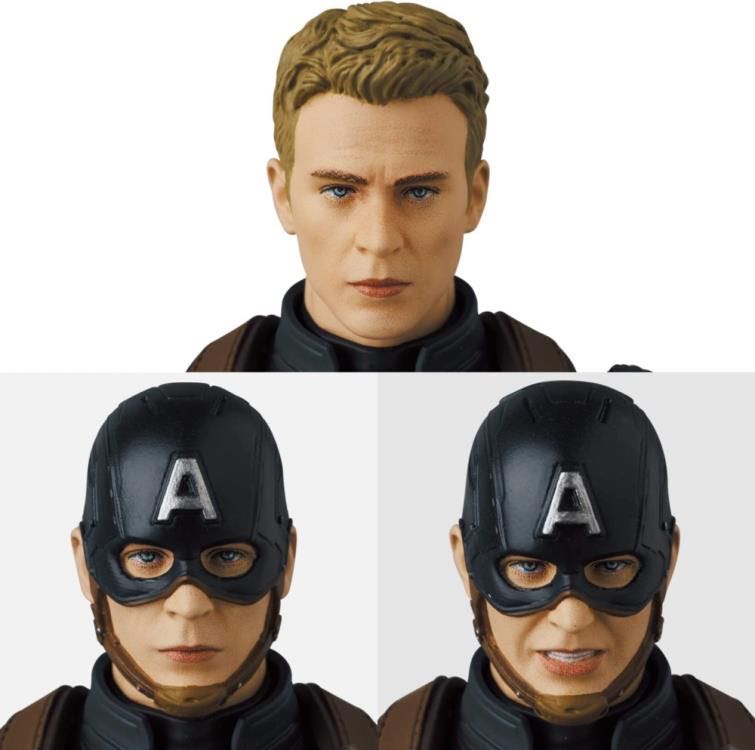 Captain America (Stealth Suit) : The Winter Soldier - Medicom Toy - MAFEX (Marvel (MCU)) action figure collectible - Main Image 3