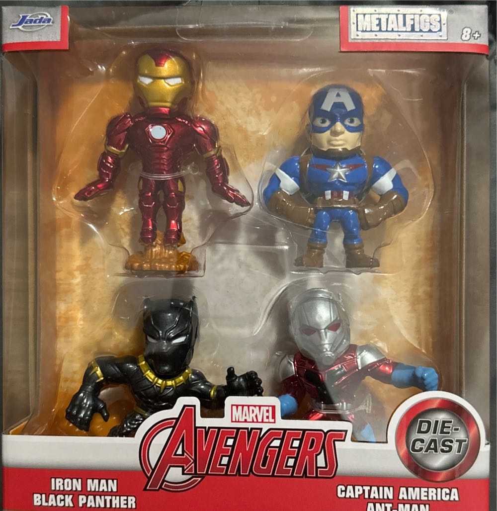 Marvel Avengers 4-pack - Jada action figure collectible [Barcode 801310343524] - Main Image 2