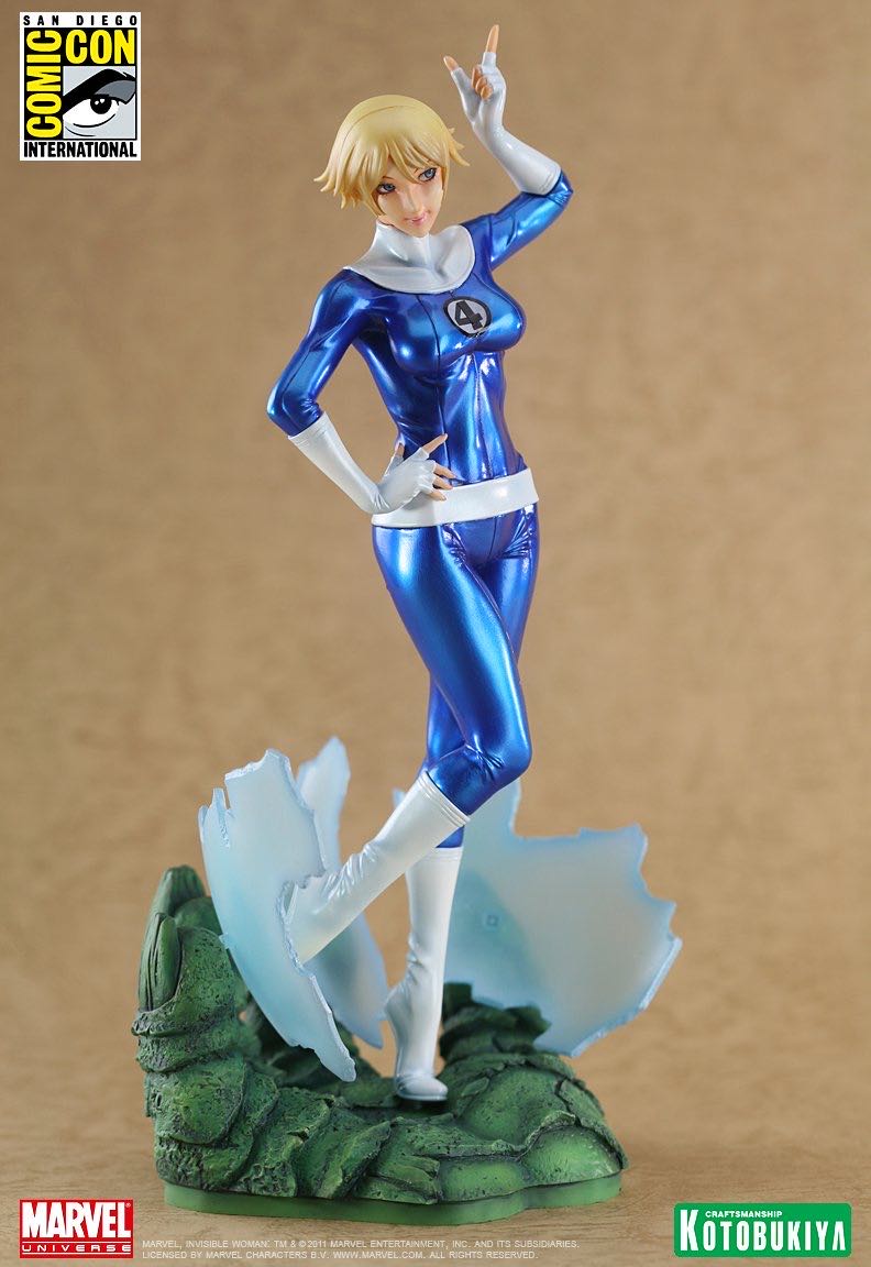 Invisible Woman - Kotobukiya (San Diego Comic-Con Exclusive) action figure collectible [Barcode 603259014110] - Main Image 2