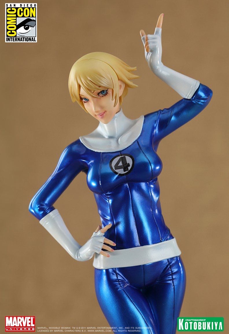 Invisible Woman - Kotobukiya (San Diego Comic-Con Exclusive) action figure collectible [Barcode 603259014110] - Main Image 4