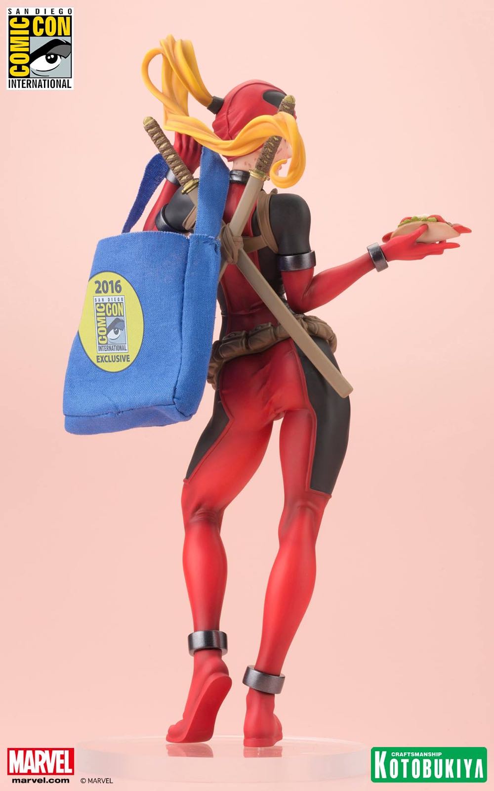Lady Deadpool - Kotobukiya (San Diego Comic-Con Exclusive) action figure collectible [Barcode 812771022996] - Main Image 2