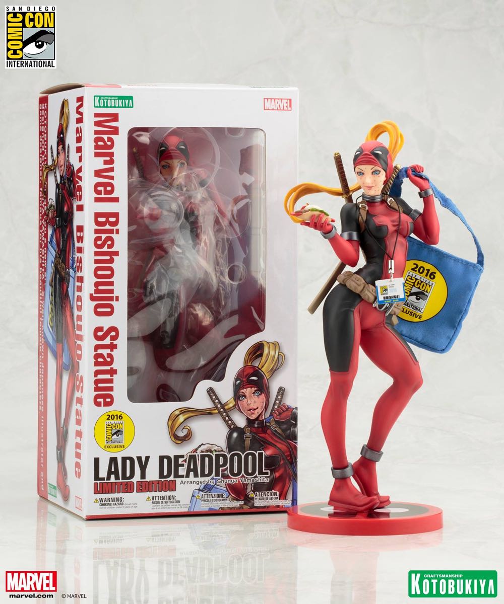 Lady Deadpool - Kotobukiya (San Diego Comic-Con Exclusive) action figure collectible [Barcode 812771022996] - Main Image 4