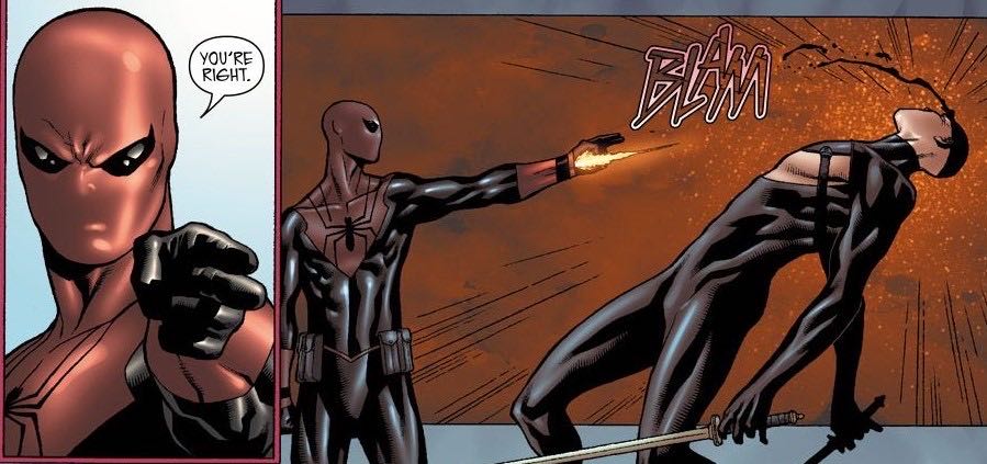 Marvel Legends Spider-Man Legends Series Spider-Shot (Earth-8351) - Hasbro (Spider-Man Legends) action figure collectible [Barcode 5010996197023] - Main Image 4