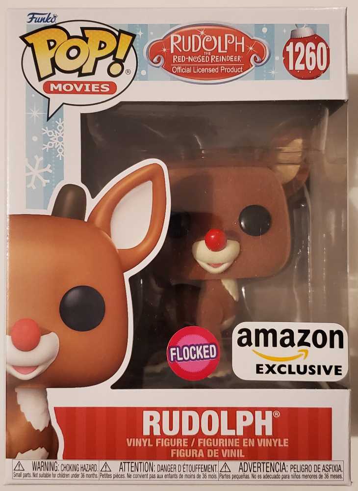 Rudolph the Red-Nosed Reindeer: Rudolph #1260 - Funko (Rudolph the Red-Nosed Reindeer) action figure collectible [Barcode 889698744119] - Main Image 2