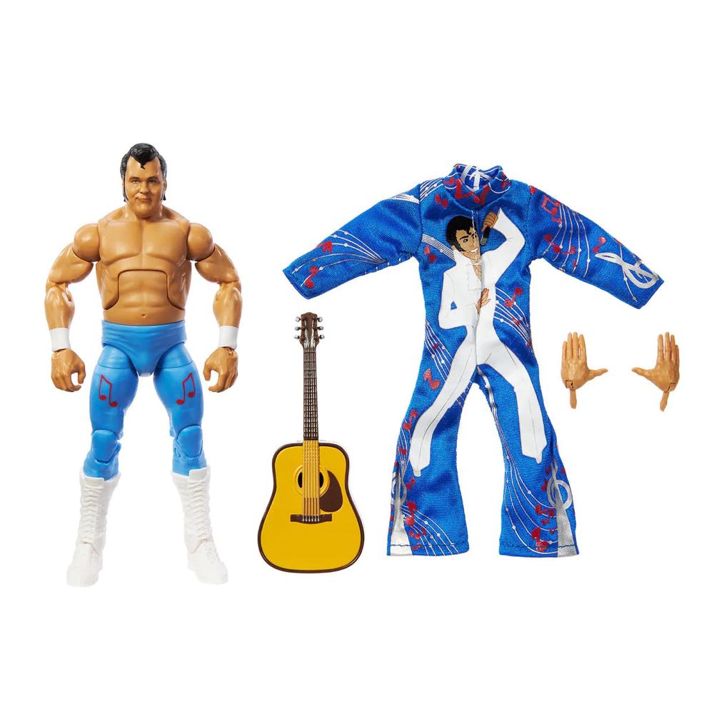 Honky Tonk Man - Mattel (WWE Elite Legends Greatest Hits Series 1) action figure collectible [Barcode 194735217007] - Main Image 3