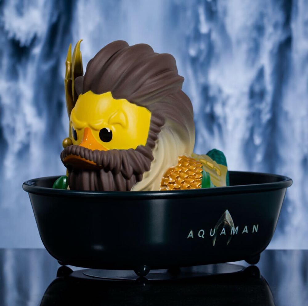 TUBBZ DC Comics Aquaman Collectable Cosplay Duck  (DC Comics) action figure collectible - Main Image 3