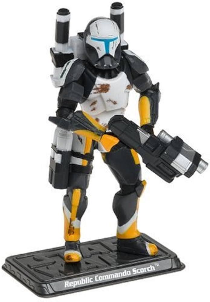 Star Wars: Scorch Republic Commando - Hasbro (The Saga Collection) action figure collectible [Barcode 653569123378] - Main Image 4