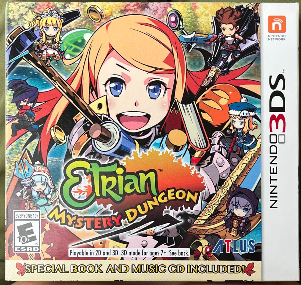 Etrian Mystery Dungeon Nintendo 3ds - Atlus action figure collectible [Barcode 730865300211] - Main Image 2