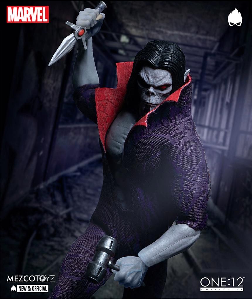 Mezco: One:12 Collective - Morbius - Mezco Toyz (Marvel) action figure collectible [Barcode 696198769401] - Main Image 2