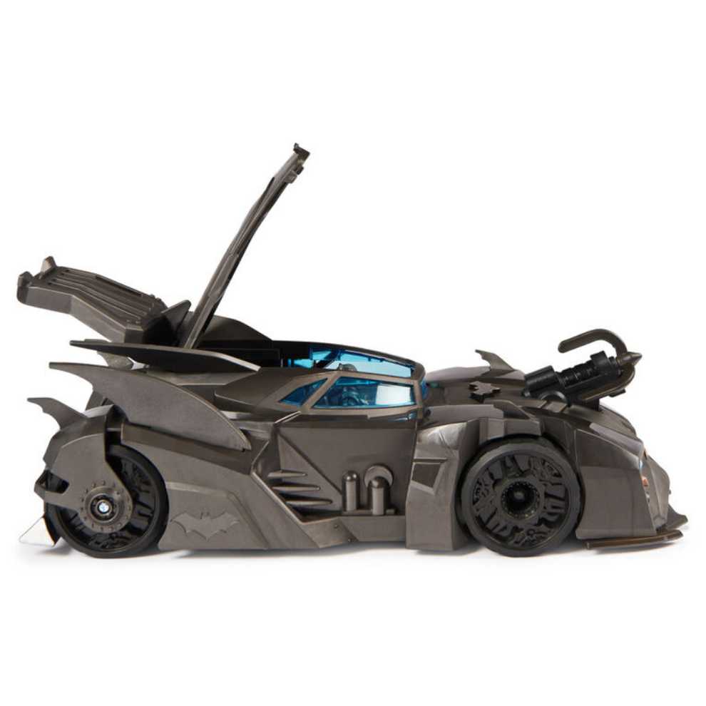 Spin Masters Dc Comics Crusader Batmobile Playset With Exclusive 4-inch Batman Figure 3 Super-villain Paper Figures - Spin Master action figure collectible [Barcode 778988404805] - Main Image 4