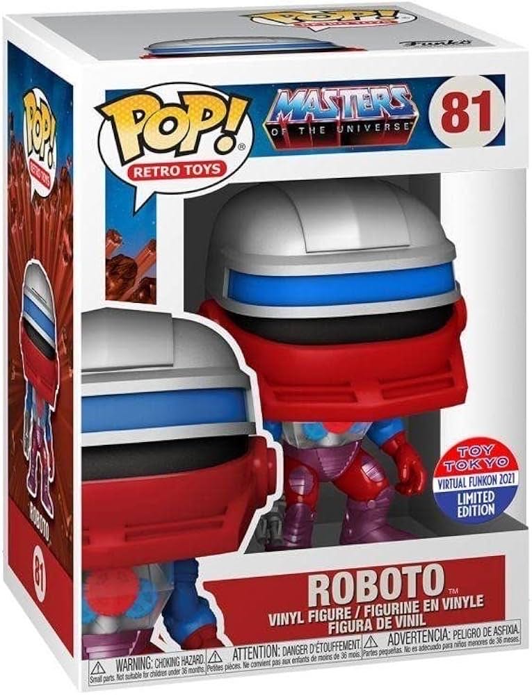 Roboto # 81 ~ Motu - Funko Pop (Funko Pop) action figure collectible [Barcode 889698555531] - Main Image 3