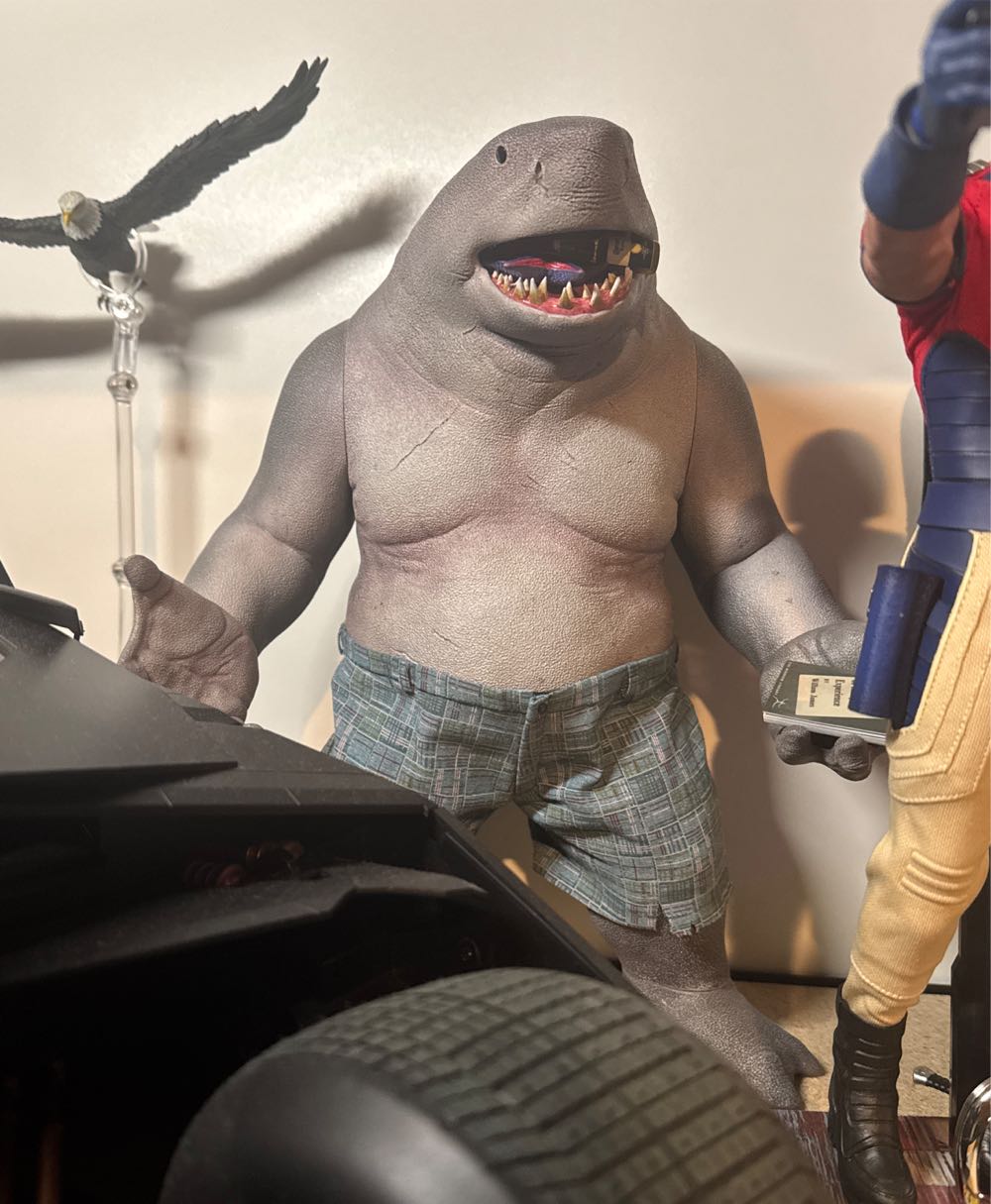 Hot Toys Dc Comics The Suicide Squad King Shark Power Pose Series Pps 1 6 Scale Collectible Figure - Hot Toys (The Suicide Squad (2021)) action figure collectible [Barcode 4895228609151] - Main Image 2