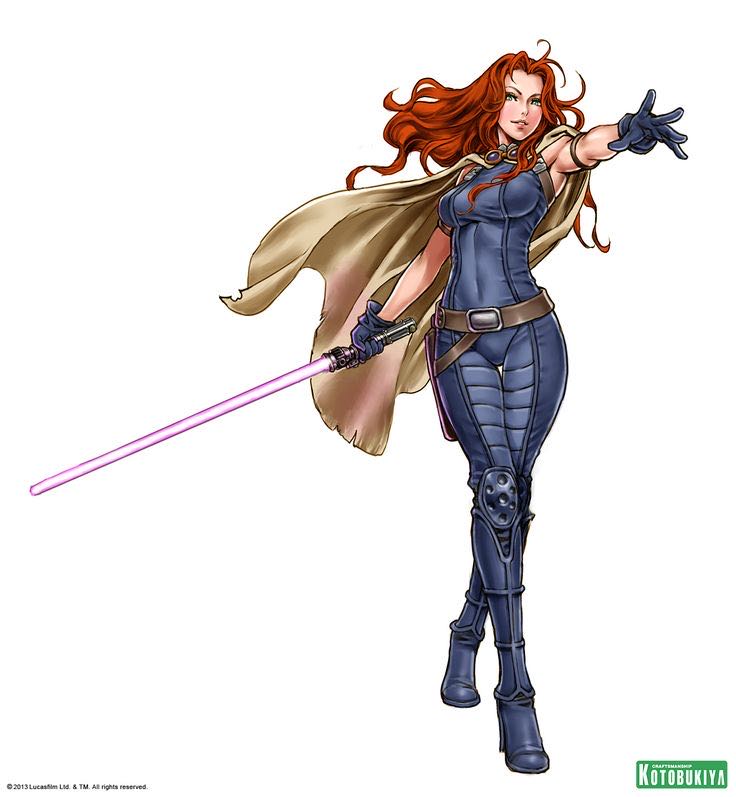 Bishoujo Star Wars Mara Jade  action figure collectible [Barcode 603259041314] - Main Image 4