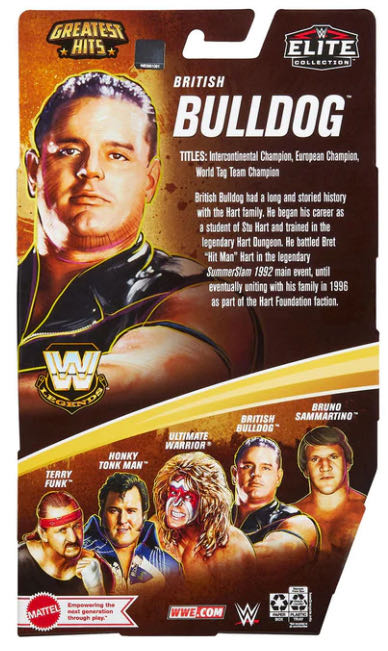 Legends Greatest Hits - Mattel (British Bulldog) action figure collectible - Main Image 2