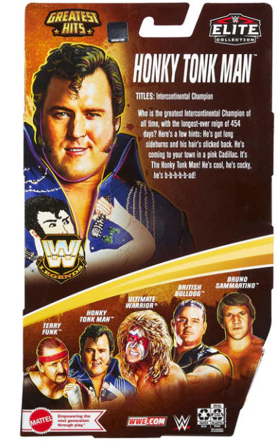 Elite Collection Legends Series Greatest Hits - Mattel (Honky Tonk Man) action figure collectible - Main Image 2