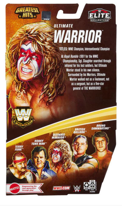 Legends Greatest Hits - Mattel (Ultimate Warrior) action figure collectible - Main Image 2