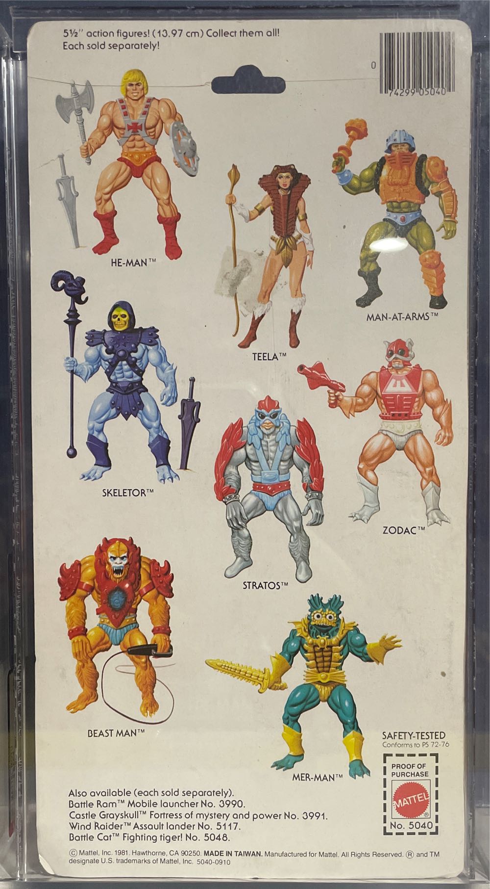 He-Man - Mattel (Masters Of The Universe) action figure collectible - Main Image 2