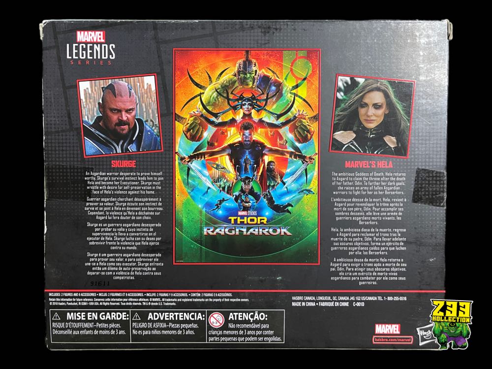 Marvel Legends Skurge - Hasbro (Thor Ragnorak) action figure collectible - Main Image 4
