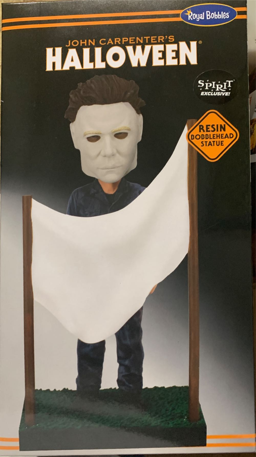 Royal Bobbles Spirit Exclusive Halloween Myers And Sheet  action figure collectible [Barcode 01625045] - Main Image 2