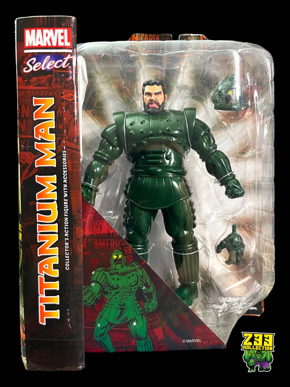 Titanium Man - Marvel Select (Marvel Diamond Select) action figure collectible - Main Image 3