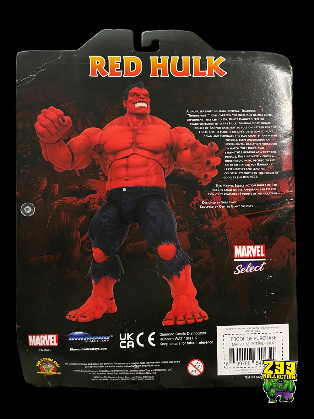 Marvel Select: 154 Red Hulk - Marvel Select (Marvel Diamond Select) action figure collectible - Main Image 4