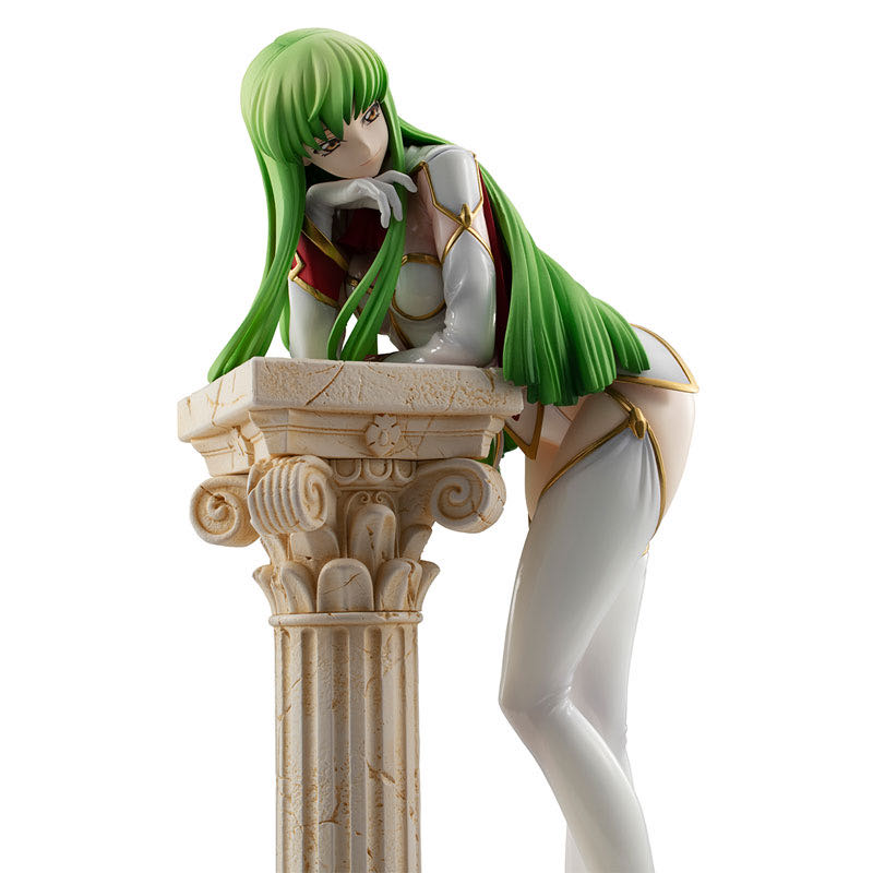 Geass Gem Series Code Geass Lelouch Of The Rebellion G.e.m. Pvc Statue C.c. Pilot Suit Geass: Ver. Cc 를르슈 Ver G.e.m 부활의 C.c 파일럿  action figure collectible [Barcode 4535123835643] - Main Image 4