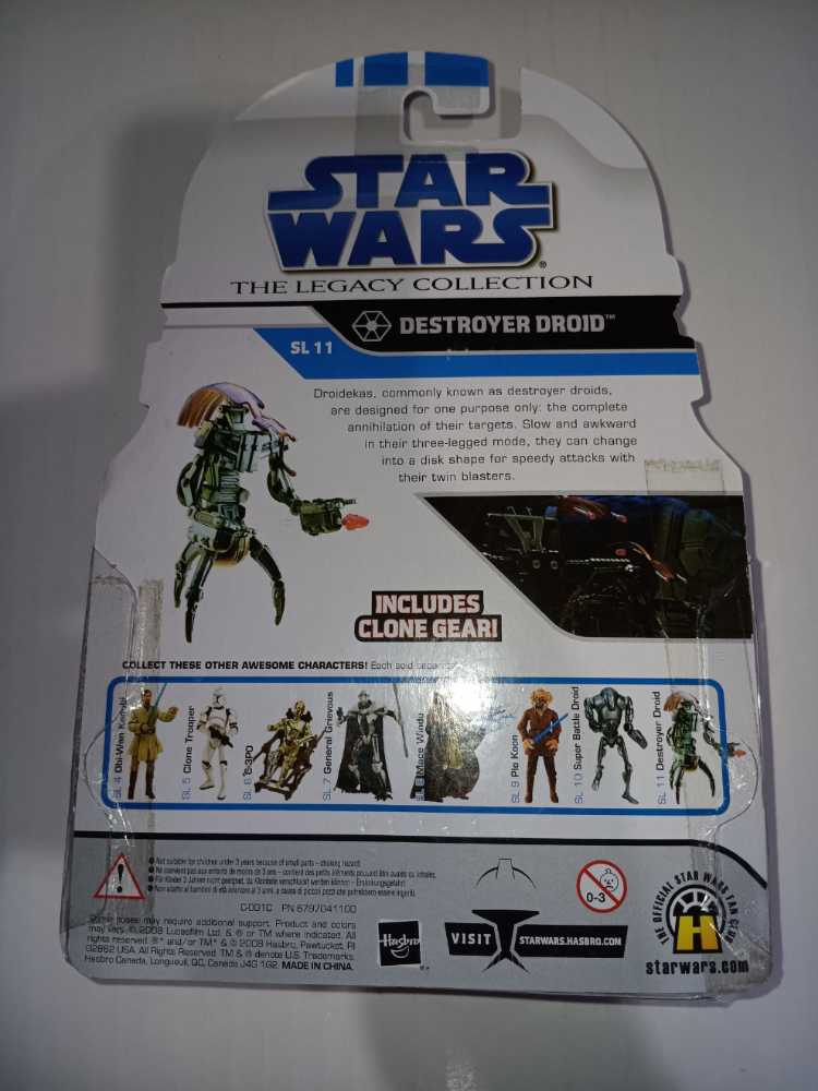 Destroyer Droid - Star Wars Legacy Collection (The Phantom Menace) - Hasbro (Star Wars) action figure collectible [Barcode 653569350927] - Main Image 2
