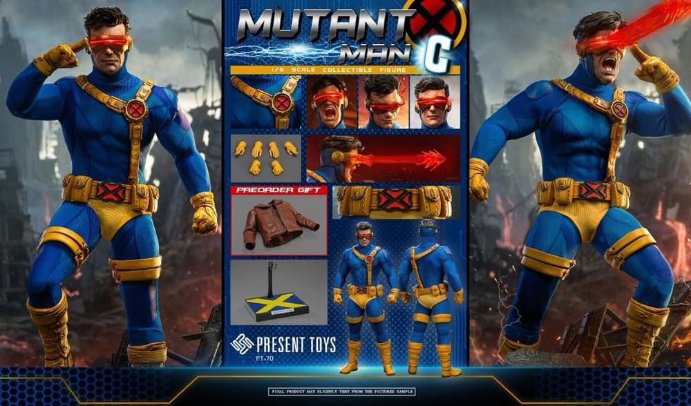 Mutant Man C (Cyclops) - Present Toys (Xmen) action figure collectible - Main Image 4