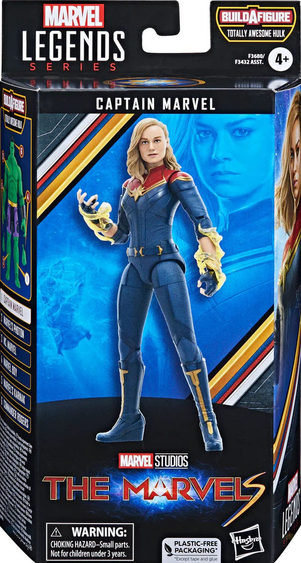 Marvels, The: Captain Marvel - Hasbro (Marvel Legends) action figure collectible - Main Image 4