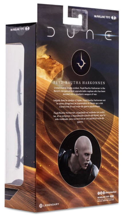 Mcfarlane Toys Dune: Part Two Feyd-rautha Harkonnen 7in Action Figure - McFarlane Toys (Dune) action figure collectible [Barcode 787926106886] - Main Image 2