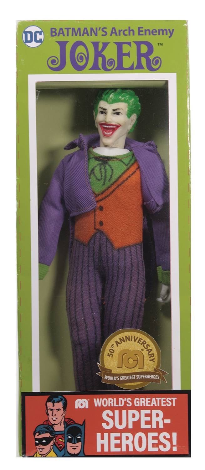 The Joker (50th Anniversary) Big Lots Exclusive - MEGO Corp. (World’s Greatest Super-Heroes!) action figure collectible [Barcode 850042500767] - Main Image 2