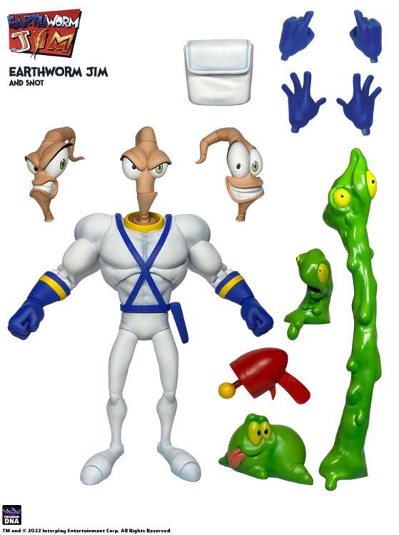 Earthworm Jim - Premium DNA action figure collectible - Main Image 4