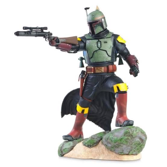 Diamond Select Gallery : Boba Fett ( PVC Diorama ) - Diamond Select Toys (Star Wars : The Book of Boba Fett) action figure collectible - Main Image 2